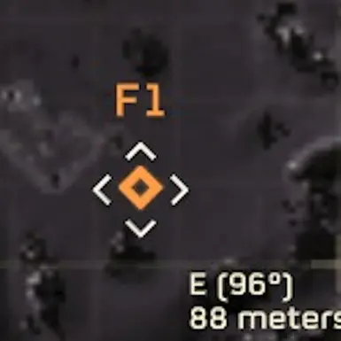 Low-profile map pin.