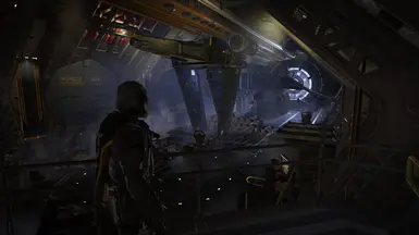 In hangar left