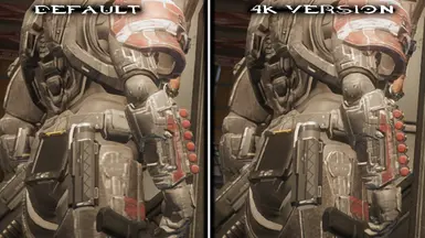 Default vs 4K