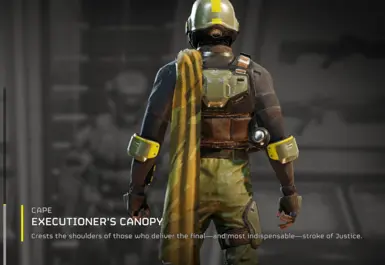 Camo Sash Cape -- Executioners Canopy