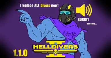 SkelDiver - Helldiver Voice Replacer