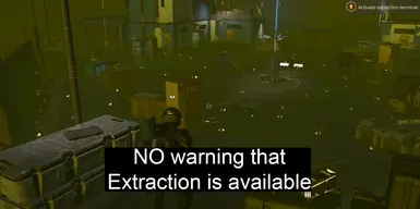NO warning that Extraction is available Audio mod