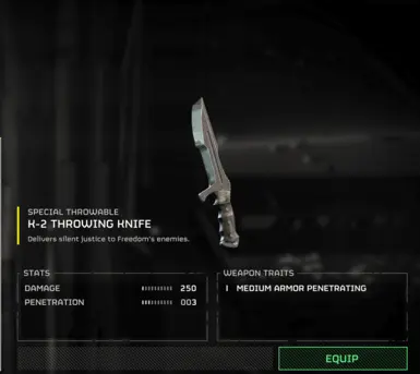 Reach Knife - throwing knife