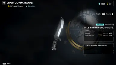 Reach Knife - throwing knife