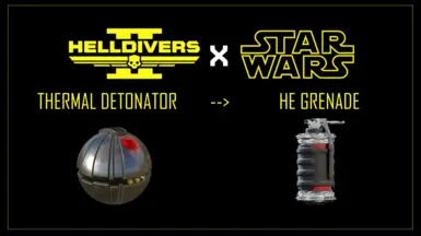 Thermal Detonator - Star Wars - HE Grenade Replacer
