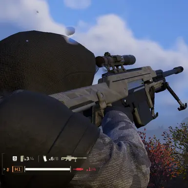 Anti-Material Rifle Snow-White