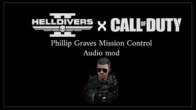 Call of duty Phillip Graves Mission Control Audio mod