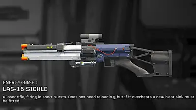 Particle Disruptor (las-16 sickle) (las-5 scythe) ( LAS-17 Double Edge)