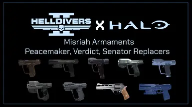 Misriah Armaments (Halo Pistols) - Ballistic Pistol Conversions