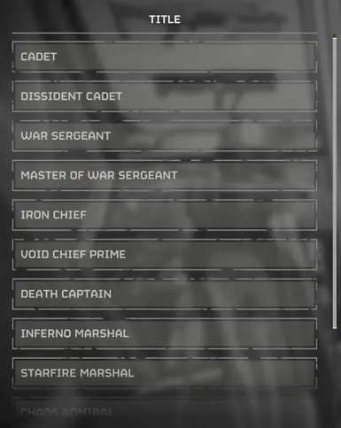 Titles