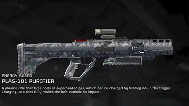 Laser Rifle - PLAS-101 Purifier