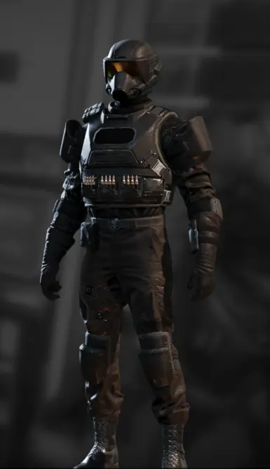 Armor in the menu