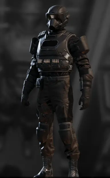 Optional white visor version