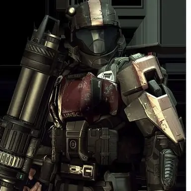 Extraction Pilot Pelican-1 - Mickey from Halo 3 ODST