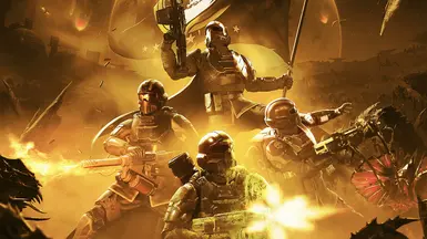 Heavy metal style landing background music
