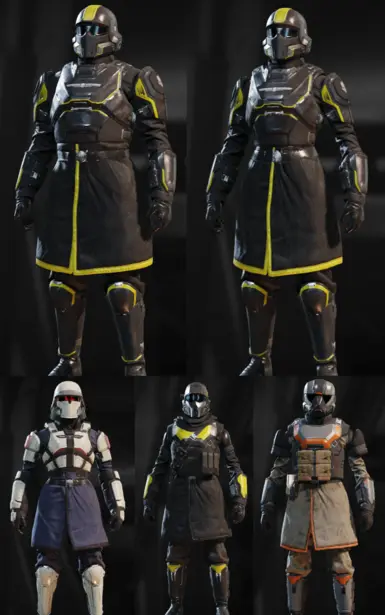 Armors With Long Coat