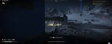 Aim down sight in First Person perspective is a bit off but does work. 