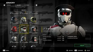 Officer Hat for UF Inspector