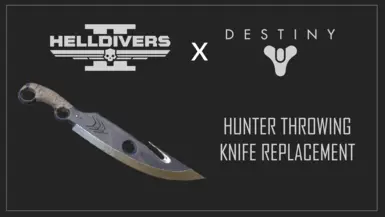 D2 - Hunter Throwing Knife Replacement