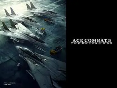 Ace Combat 5 The Unsung war flag raise