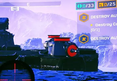 Ridiculously Visible Bot Turret