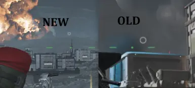 Simple Smaller Third Person Aiming Reticle Replacement Crosshair