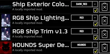 LOAD ORDER FOR MODS