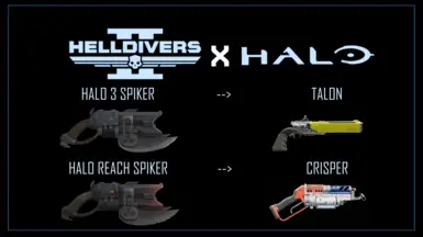 Halo Spiker - Crisper and Las Talon Replacers