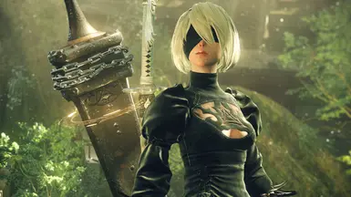 2B replaces Hell diver voice 3