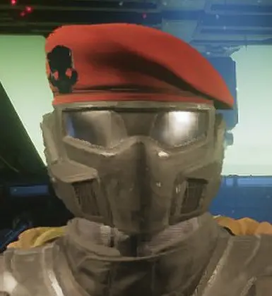 Predator Helmet Lut Edit with Skull Badge on Beret (Probably Works with Other Lut Edits)