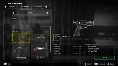 Dark Stim Pistol