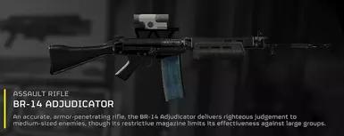 Black polymer with handguard