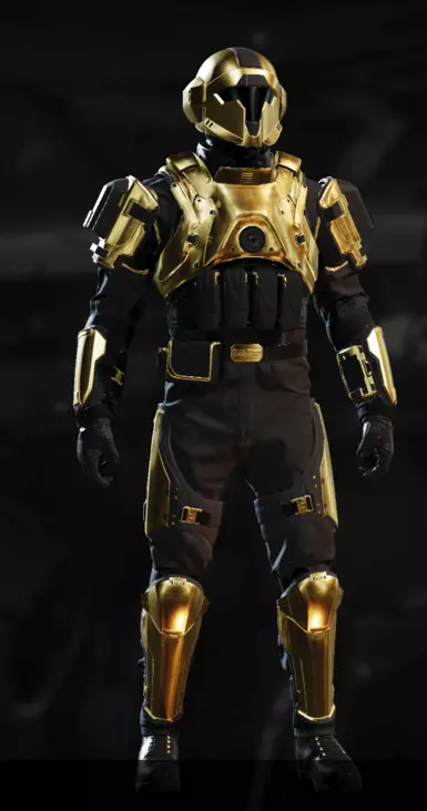Gold-Black TR-117 Alpha Commander