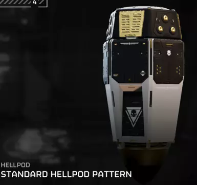 White-Gold Hellpod