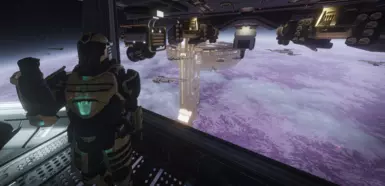 Gold-Black Democracy Space Station