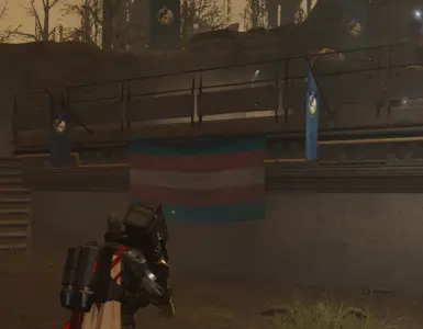 Transflags for Super Earth