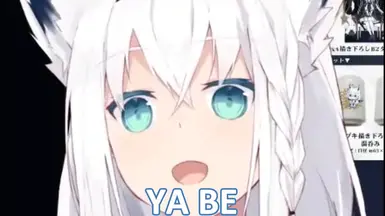 Hololive Fubuki YA BE replaces 500KG Bomb