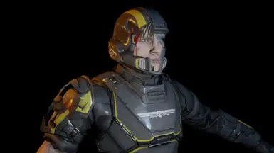 Damaged Helldiver Armor- B-01 Tactical (incomplete)