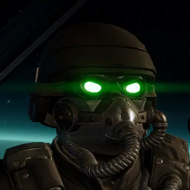 AC-1 Helmet (Green Glow)