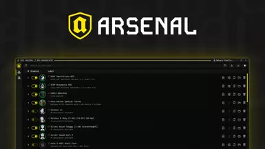 HD2 Arsenal - Mod Manager