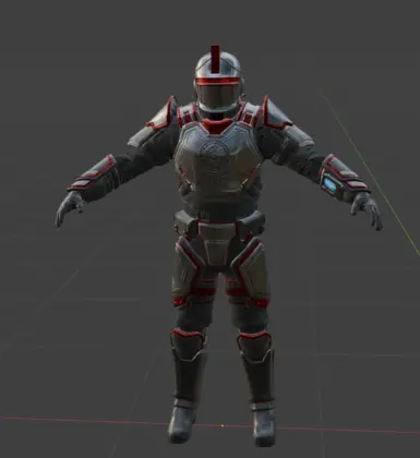 Red 901st Bearer of Standard