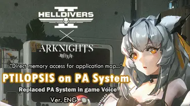 Ptilopsis(from arknights) replace PA System's voice (Proxy upload)