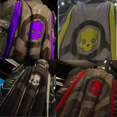 Fallen Heroes Vengeance Cape recolor (multiple colors)