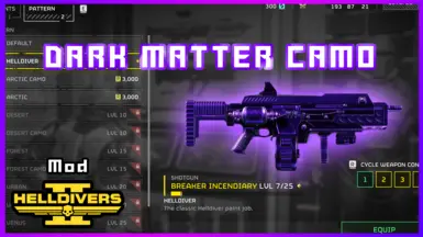 Dark Matter Guns Camo