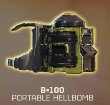 B-100 Portable Hellbomb countdown to Predator Laugh