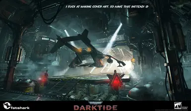 Darktide - Storm Serpent over Pelican 1