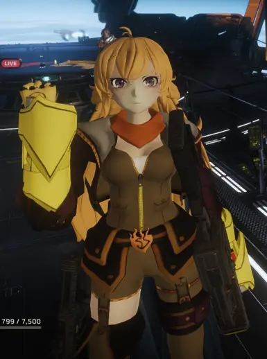 Yang Xiao Long (RWBY) Model Replacement for DP-00 Tactical