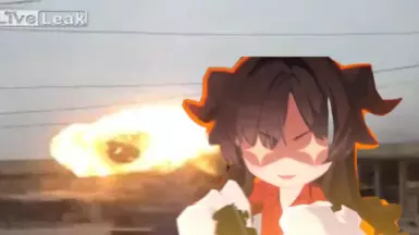 (Blue Archive) 500kg explosion to Kasumi laugh