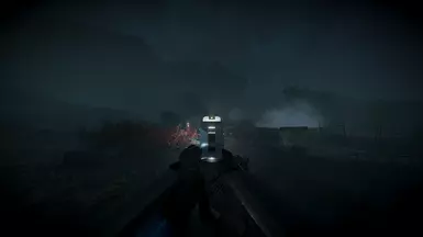First person with the bloom graphics option active