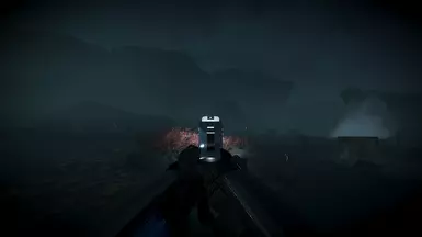 First person with bloom graphics option disabled